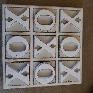 New Farm house rustic X&O game cute decor$ 13 Firm